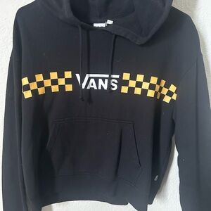 vintage vans cropped hoodie